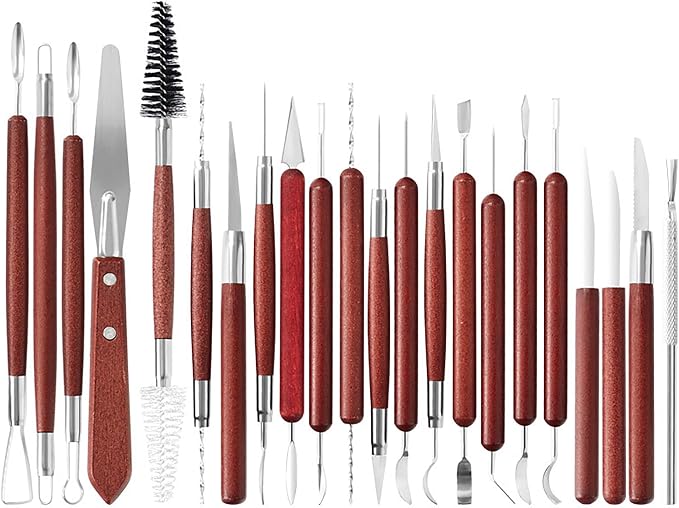 LINPHCEY 22-Piece Clay Sculpting Tools Set Perfect by LINPHCEY