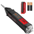 AstroAI VTS1000H Voltage Tester with Screwdriver, Non-Contact Electrical Tester, Dual Range AC 12V/70V-1000V, Live Wire Test, Wire Breakpoint Finder, Audible Alarm, LCD Percentage Display, Red