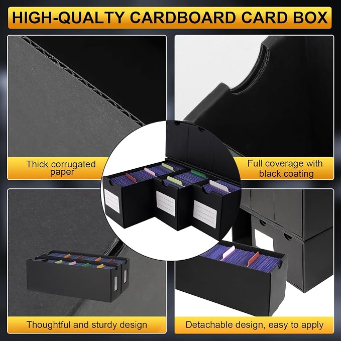 Trading Card Storage Box, 10800+ Card Organizer - Image 5