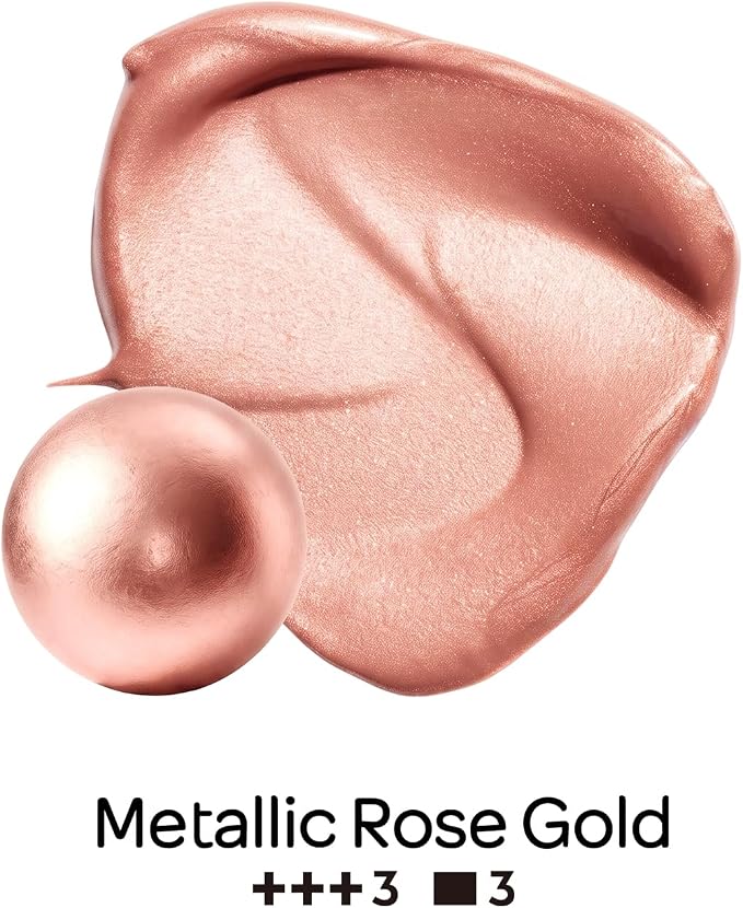 Nicpro Metallic Rose Gold Acrylic Paint, 8.45oz/250ml Gold Leaf Paint | Large - Image 2