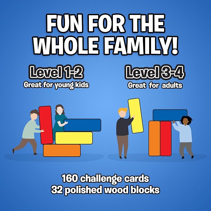 The Uzzle Stack Royale Board Game, Fast & Fun Family Board Game - Image 6