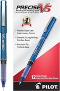Pilot Precise V5, Extra Fine Point 0.5 mm Blue Pens, smudge resistant rolling by PilotCorporationofAmerica