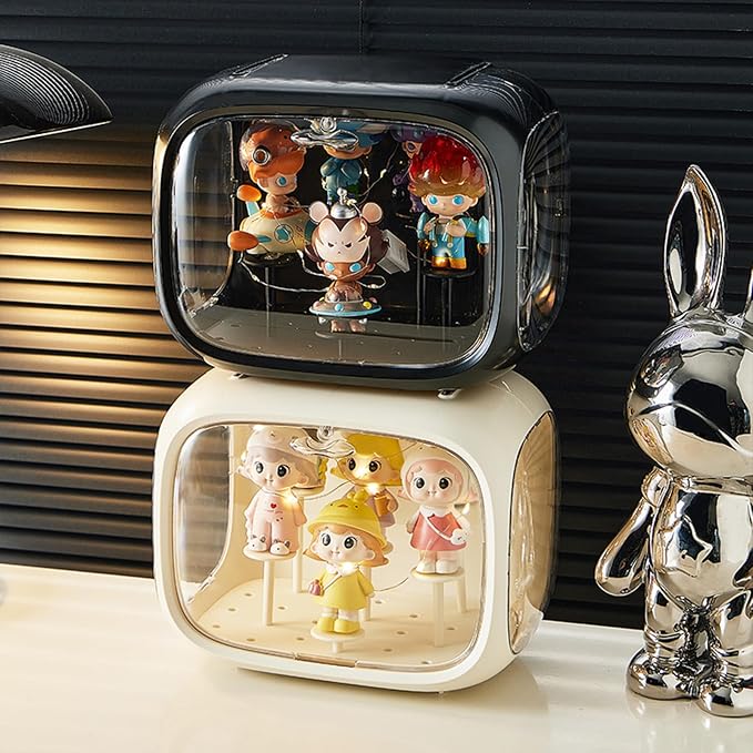 Clear Acrylic Display Case for Figures - Image 5