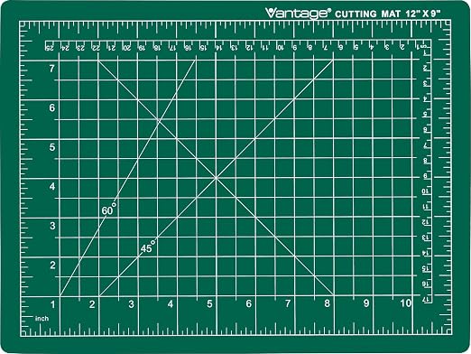 Dahle Vantage 10470 Premium Self-Healing Cutting Mat, 1/2" Grid, 5 Layers by Dahle