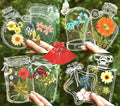 LiveOnce 60pcs DIY Dried Flower Bookmarks by LiveOnce