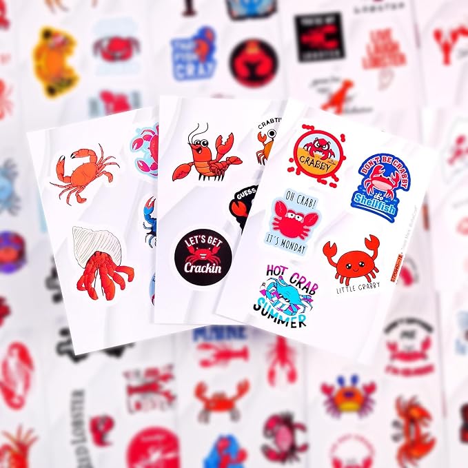 BulbaCraft Crab & Lobster Stickers - Image 9