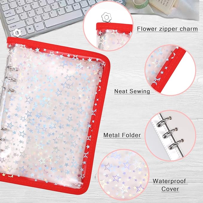 MUDOR 4 in 1 Sticker Storage Organizer, Binder - Image 3