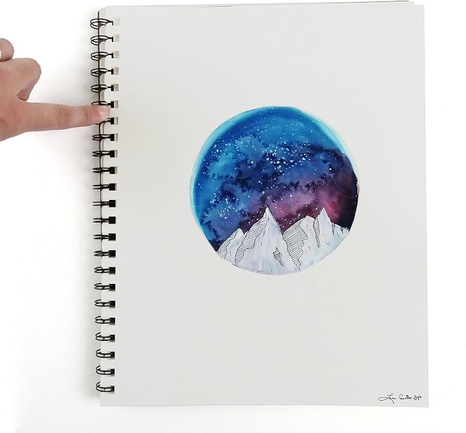 Grumbacher 7" x 10" Mixed Media Paper Pad - Image 3