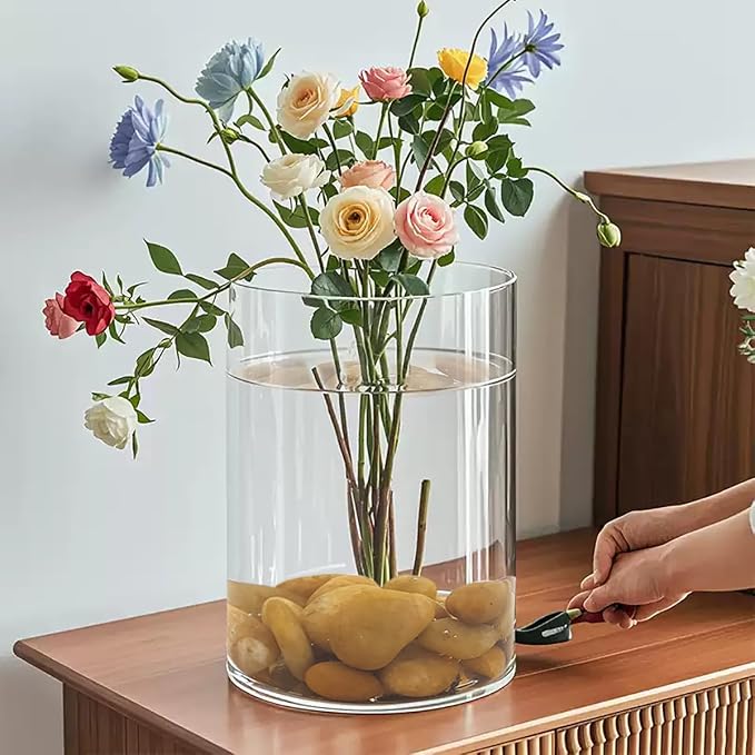 YISZM Rocks for Plant 2lbs, High Polished Decorative Stones Vase Filler Fish - Image 2
