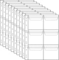 60 Pockets Coin Binder Pages by OSOPOLA