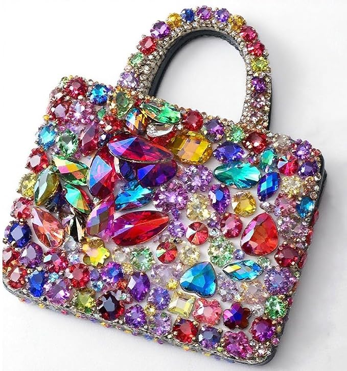 150PCS Mixed Oval and Water-Drop AB Colorful Gems Rhinestones Jewels - Image 3