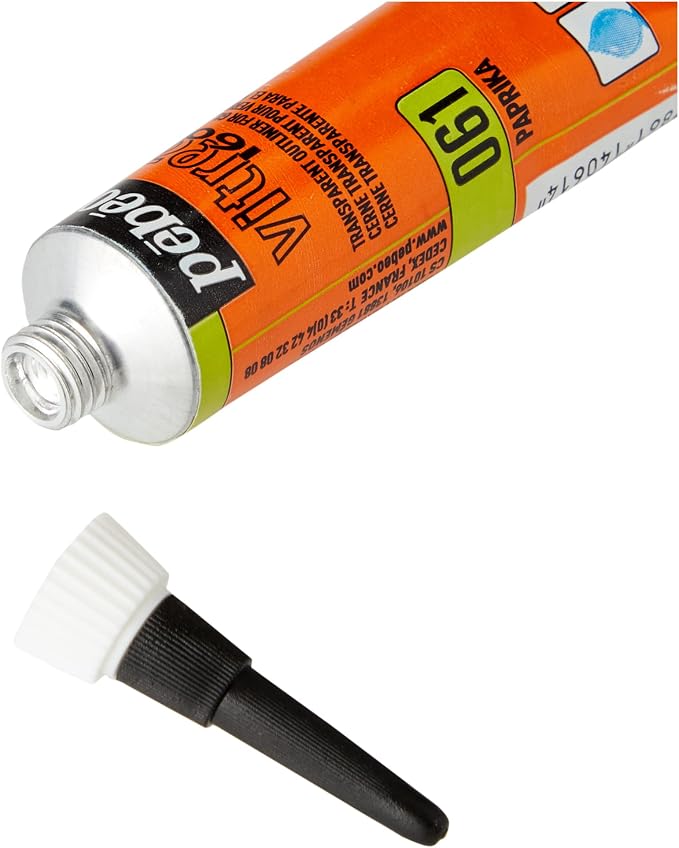 Pebeo Vitrea 160, Glass Paint Outliner, 20 ml Tube - Image 4