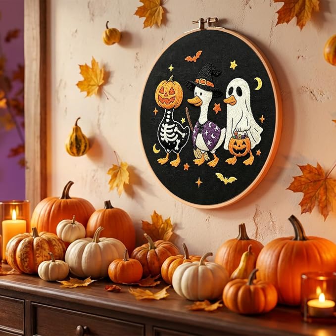 Nuberlic Halloween Embroidery Kit - Image 6