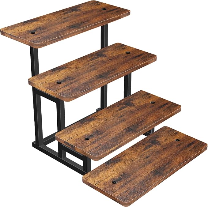 Lilybud--lily Cupcake Stand for 50 Cupcakes, 4 Tier Wooden Risers Display by Lilybud--lily