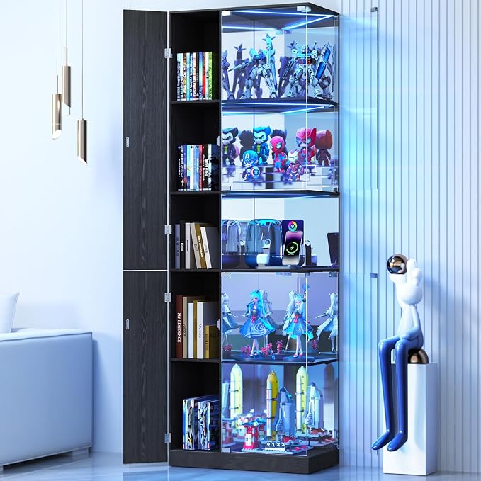 VersionTECH. Glass Display Cabinet by VersionTECH