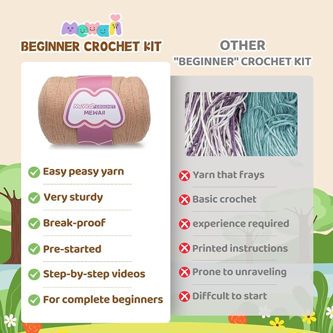Mewaii Crochet Kit for Beginners - Image 3