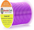 Mandala Crafts 8 Gauge Violet Anodized Aluminum Craft Wire, 32 FT | Colored by MandalaCrafts