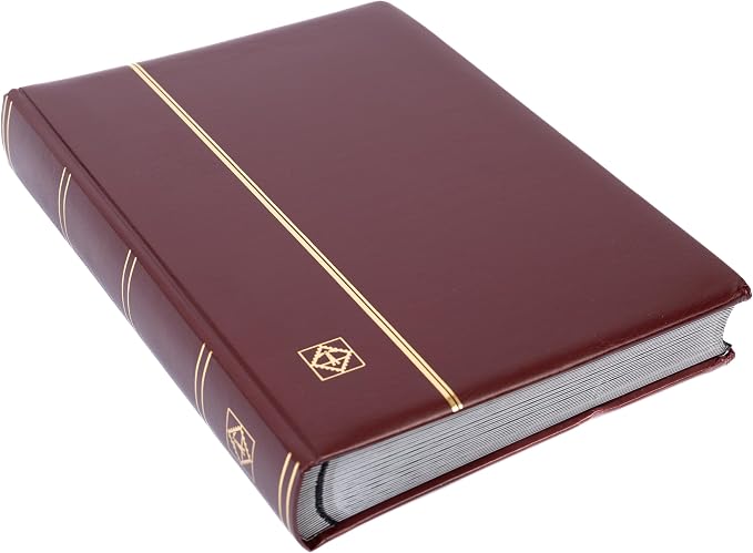 LIGHTHOUSE – “COMFORT” Padded Leather Cover Stockbook by Leuchtturm