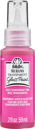 FolkArt Murano Transparent Acrylic Glass Paint, 2 fl oz by FolkArt