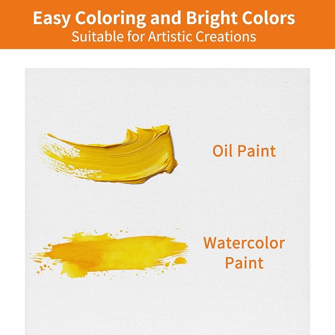 FIXWAL Canvas Boards for Painting 32 Pack, - Image 5