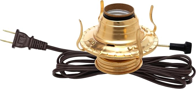 Creative Hobbies Electric Oil Lamp Burner DIY Conversion Kit, Pre-Wired and by CreativeHobbies