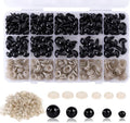 Vanblue Safety Eyes 150Pcs 6-12 mm Plastic Safety Eyes by Vanblue