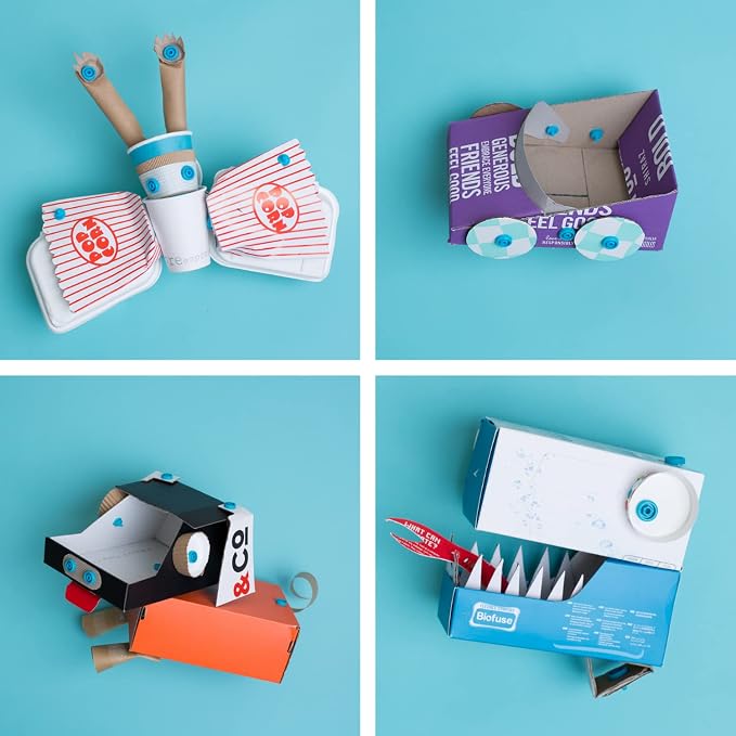 Makedo Starter 036 | Cardboard Construction Starter Pack | STEM and STEAM - Image 6
