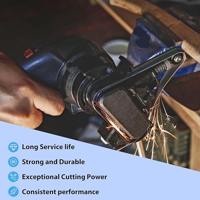 1/2 x 12 Inch Knife Sharpener Sanding Belts for Work Sharp, 120 Grit Replacement Sharpening Belt Kit for Official Work Sharp (WSKTS & WSKTS-KT/Mk.1 & Mk.2) Knife & Tool Sharpener, 30 Pcs