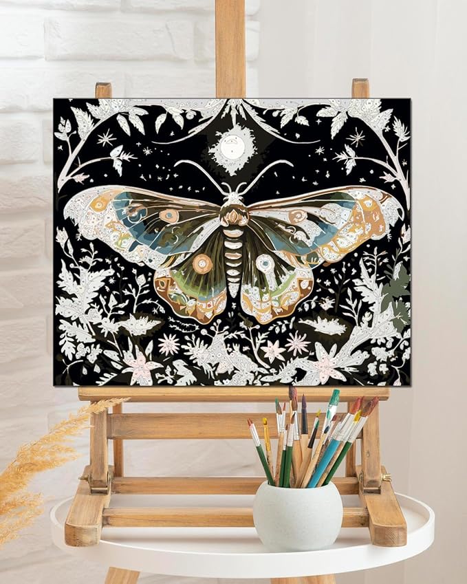 TOCARE Butterfly Paint by Numbers Kit - Image 5