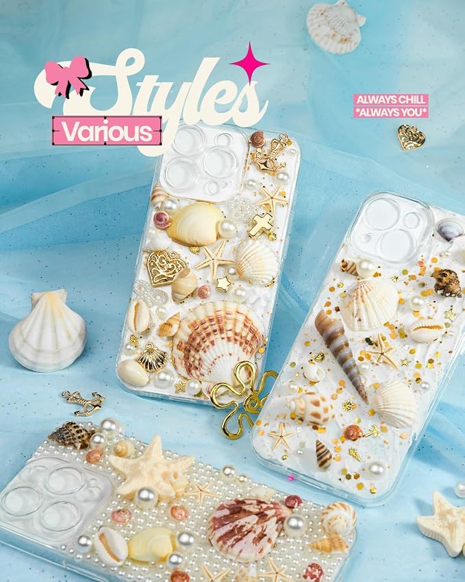 DoDoBeads Beach Junk Case Charms Kit, DIY Decoden Kits - Image 2