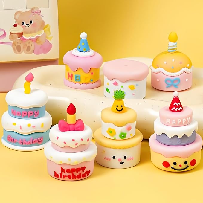 Silicone Mini Tiered Cake Mold 6 Cavity, 29.8 x 17.3 cm | 3-Tier Design - Image 3