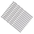 Drill Bit, 1/8" Cutting Diameter, 4241 HSS 118° Cutting Angle Uncoated Bright Versatile Jobber Bits - (Applications: for Drilling Plastic Wood Soft Metal), 12-Pieces