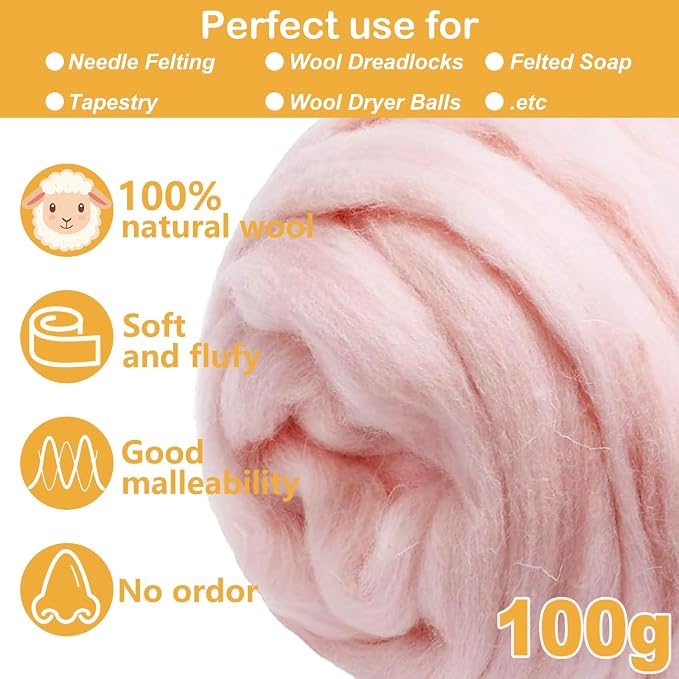 FYANER Wool Roving - Image 2