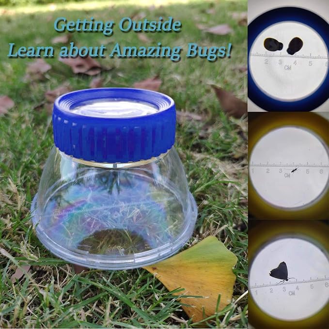 Bug Catcher 5X Magnifying Insect Observation Kit Built-in 7cm Ruler - Image 5
