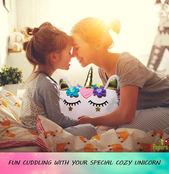 Make Your Own Unicorn Pillow Kit Arts and Crafts - Image 5