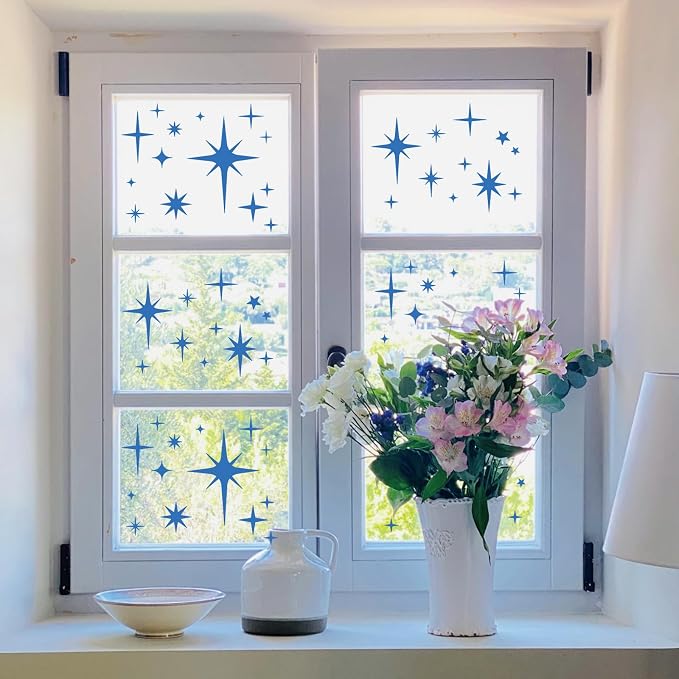 9pcs Star Stencils for Painting Plastic Twinkle Stars Drawing Stencils for - Image 4