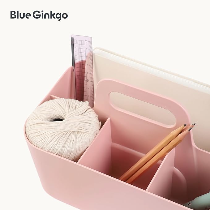 BLUE GINKGO Stackable Organizer Caddy, Made in Korea | Portable. Adjustable. - Image 7