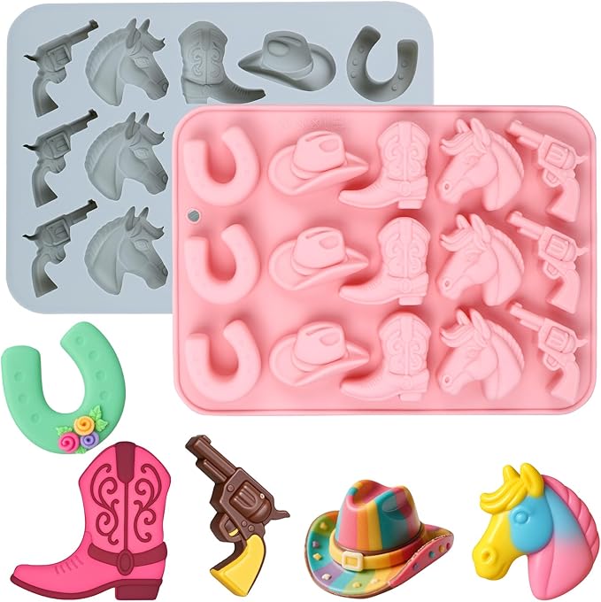 Palksky Cowboy Chocolate Molds, Candy Molds by Palksky
