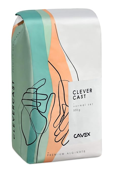 Cavex CleverCast Alginate Lifecast Molding Powder, Premium Impression Casting by Cavex