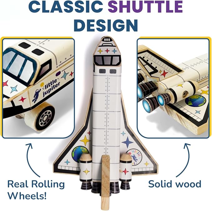 DIY Build Your Own Space Shuttle Toy Model - Image 5