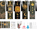 VIGEGU 5 Pcs Sun Moon Landscape Cross Stitch Bookmark Kit by VIGEGU