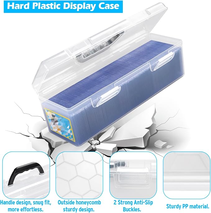 SUNEZLGO Storage Box For Toploader, Trading Card Storage Box, Card Storage Box - Image 4