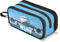 Custom White Airplane Aircraft Pencil Case Box Boys Girls Personalized Name by BOENLE-WELCOMEYOURCOMING