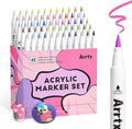 Arrtx 60 Colors Paint Markers Pens, Acrylic Paint Pens by Arrtx