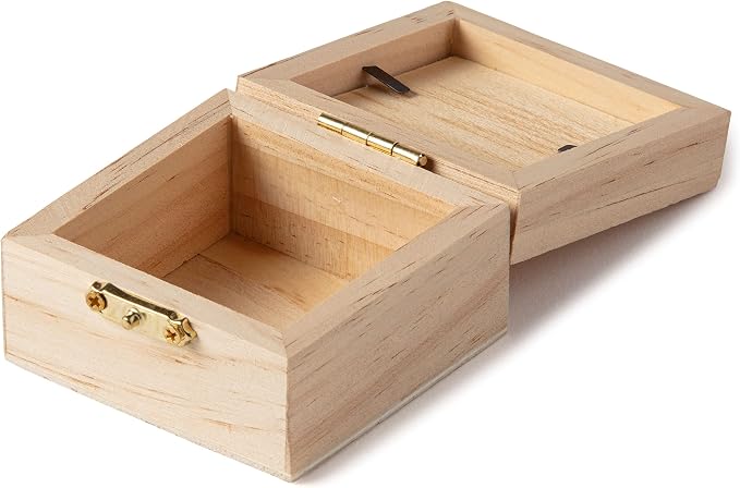 Make Market 3” Unfinished Wooden Box - Image 4