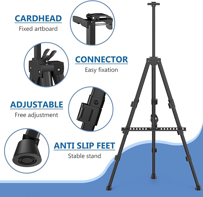 Art Painting Display Easel Stands - Image 4