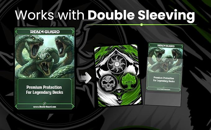 100ct Textured Matte TCG/MTG Card Art Sleeves - Image 4