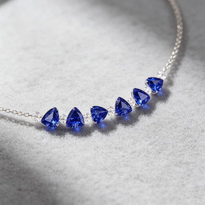 AierCrystal Royal Blue Deep Blue Sapphire Color Cubic Zirconia Loose Beads - Image 4