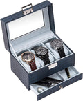 ProCase Watch Box, 3 Slot Watches Display Case by ProCase