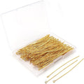 200 Pcs 70mm/2.76 Inch 21 Gauge Eye Pins by Yumttero